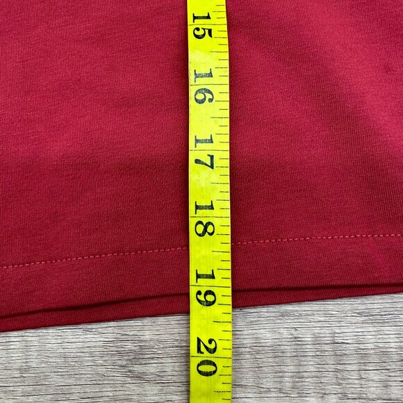 Swet Tailor Mens Chino Shorts Size 33 Red Wine Stretch Pockets Cotton Blend NWT - Picture 8 of 11